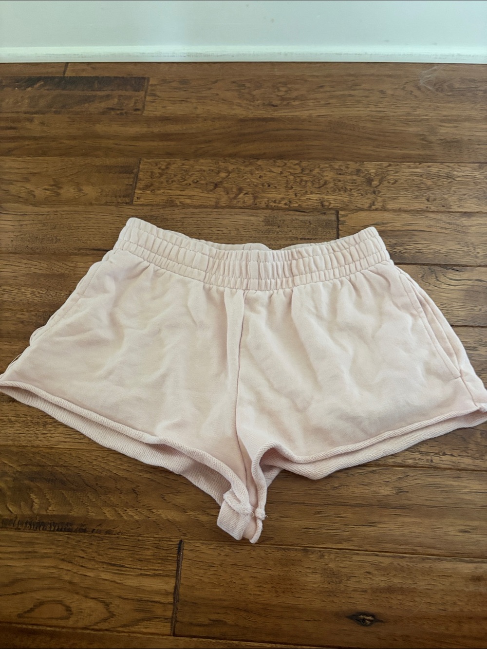 Garage Light Pink Athletic Lounge Shorts